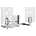 VISUAL COMFORT STUDIO, FULLTON TWO LIGHT WALL / BATH, BATH VANITY LIGHT