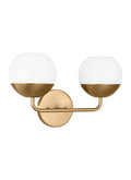 VISUAL COMFORT & CO., ALVIN TWO LIGHT WALL / BATH, BATH VANITY LIGHT