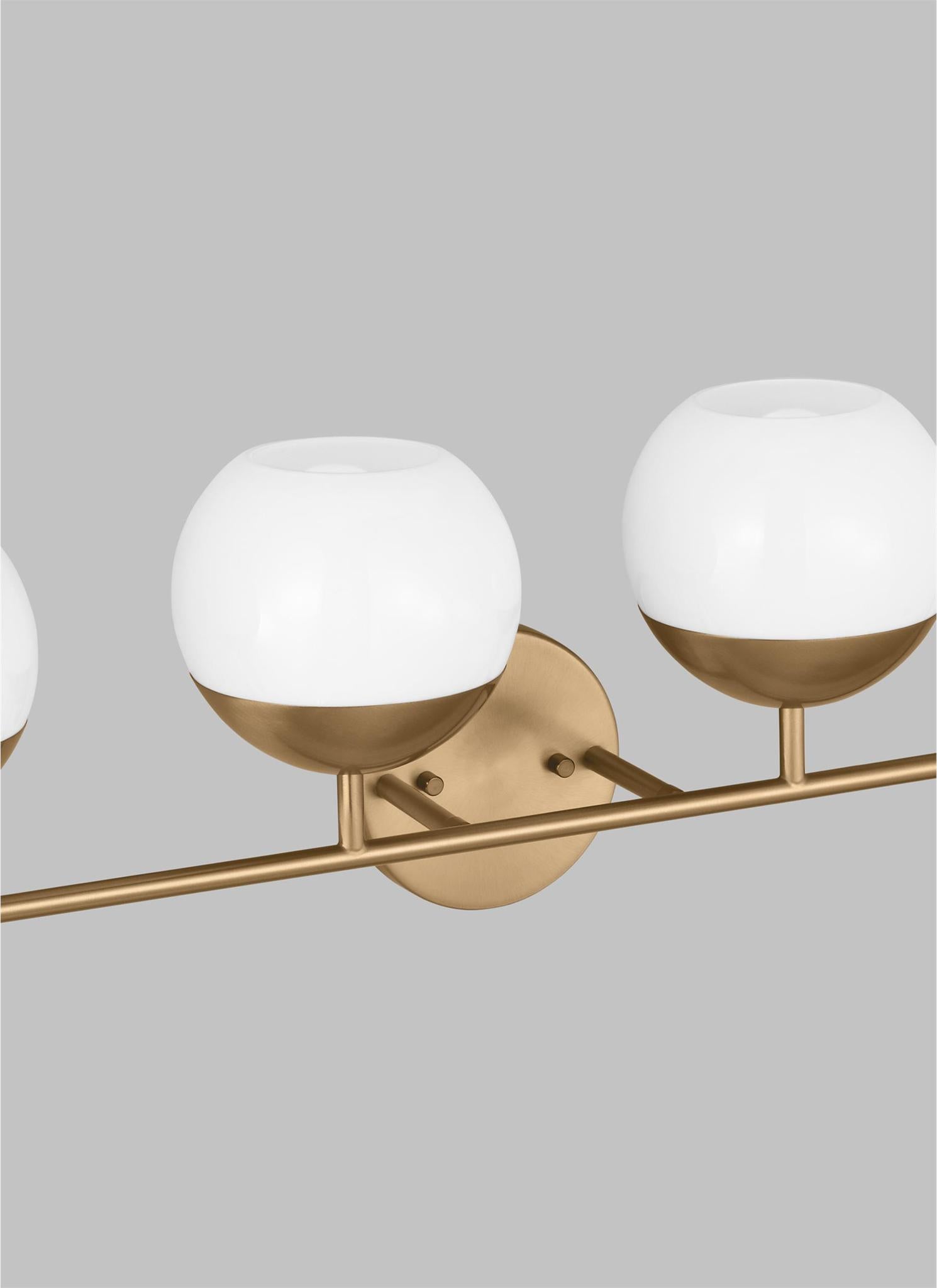 VISUAL COMFORT STUDIO, ALVIN FOUR LIGHT WALL / BATH, BATH VANITY LIGHT
