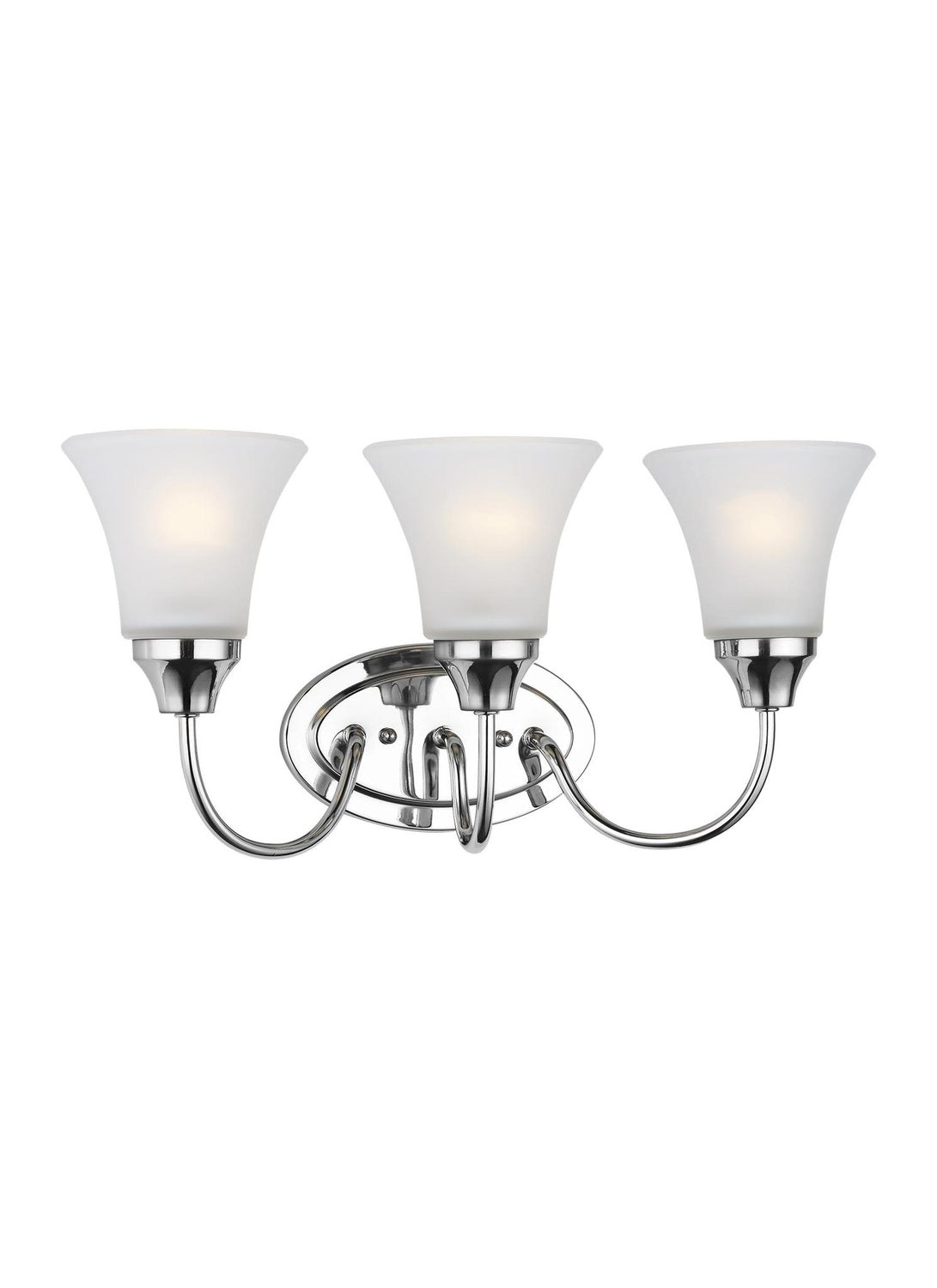 GENERATION LIGHTING, HOLMAN THREE LIGHT WALL / BATH, BATH VANITY LIGHT