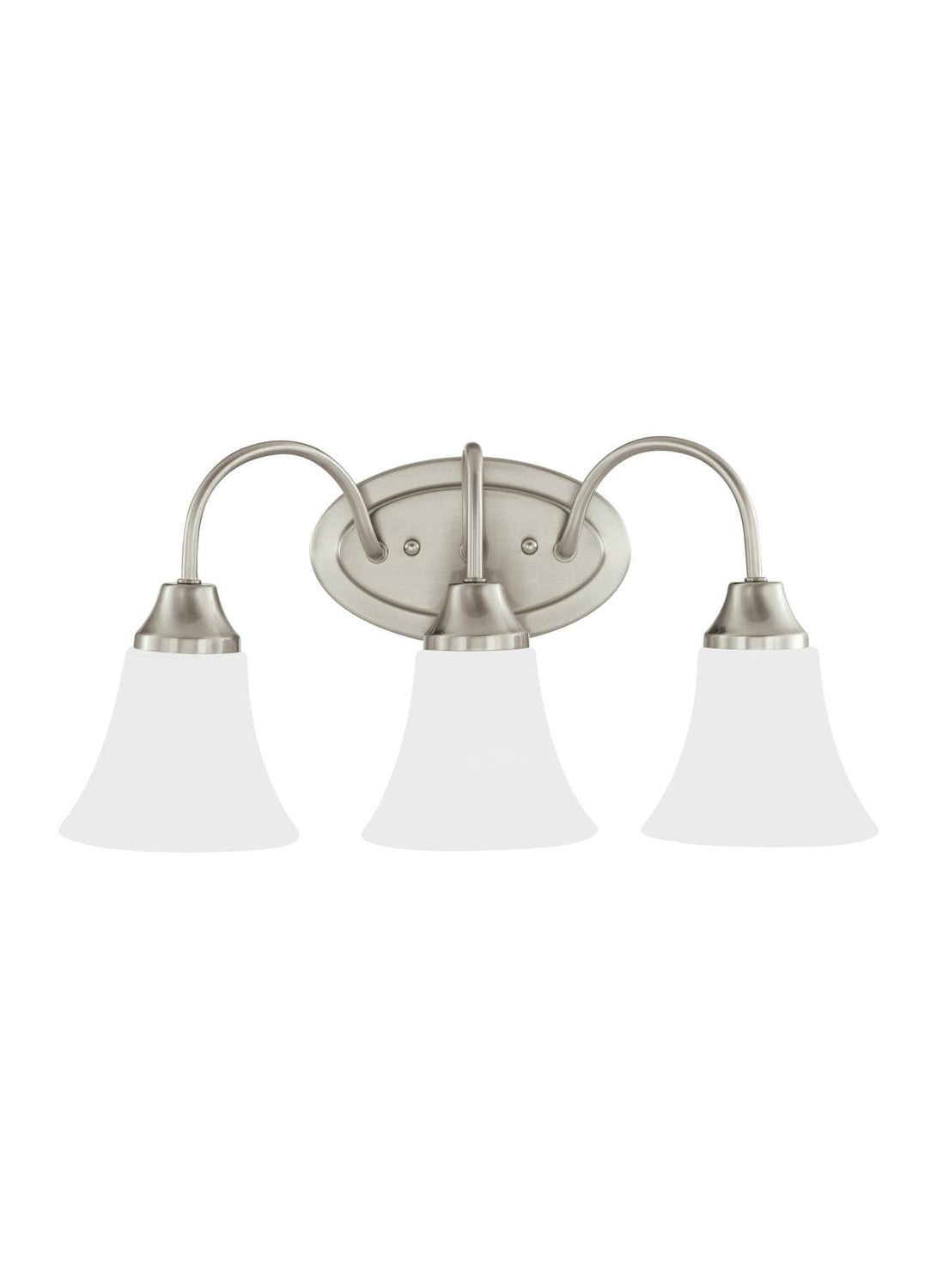 GENERATION LIGHTING, HOLMAN THREE LIGHT WALL / BATH, BATH VANITY LIGHT