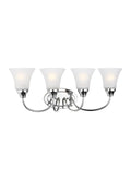 GENERATION LIGHTING, HOLMAN FOUR LIGHT WALL / BATH, BATH VANITY LIGHT