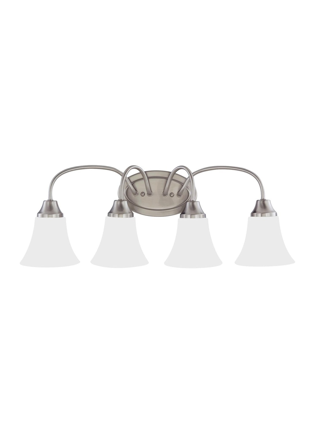 GENERATION LIGHTING, HOLMAN FOUR LIGHT WALL / BATH, BATH VANITY LIGHT