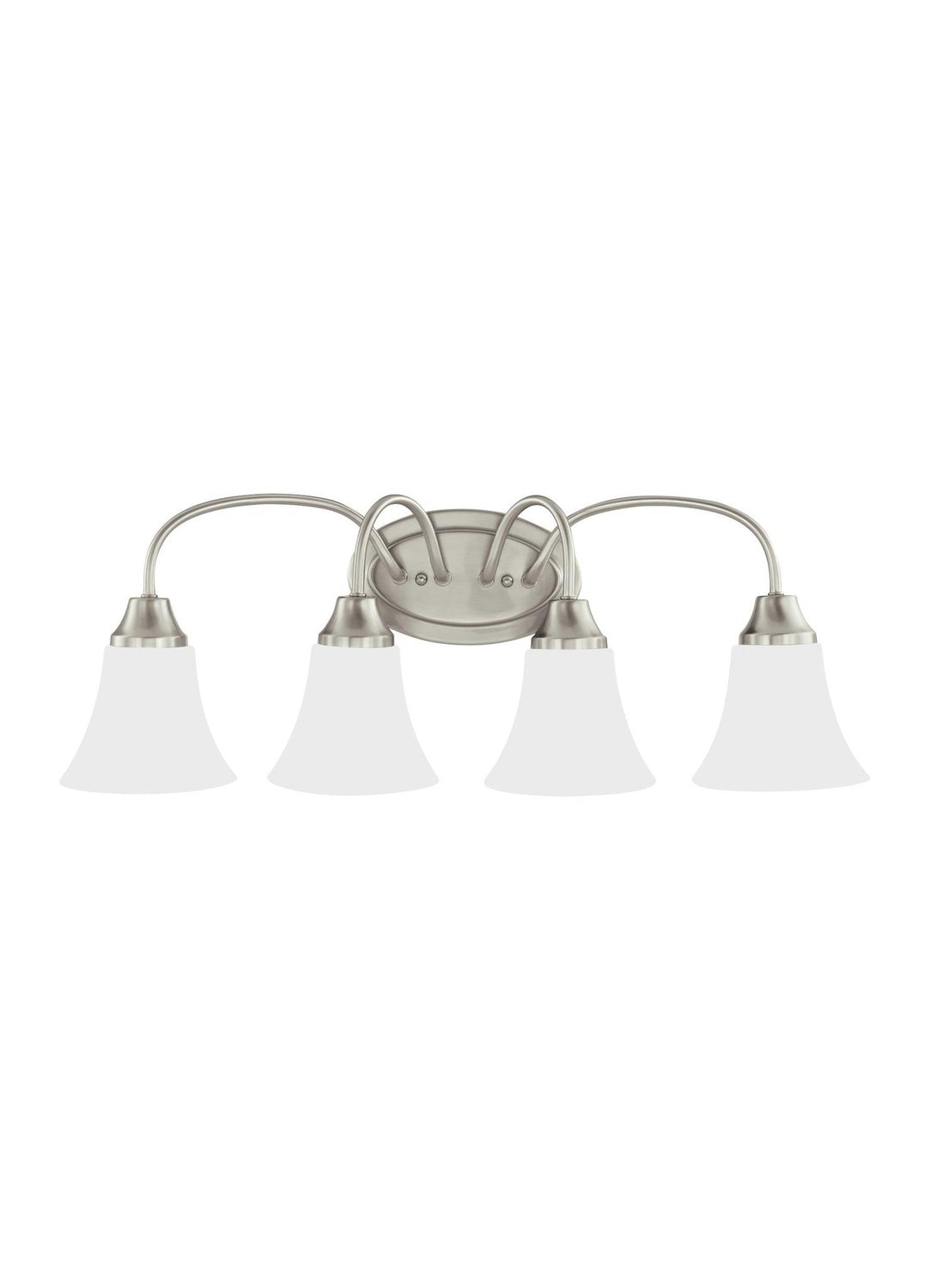 GENERATION LIGHTING, HOLMAN FOUR LIGHT WALL / BATH, BATH VANITY LIGHT