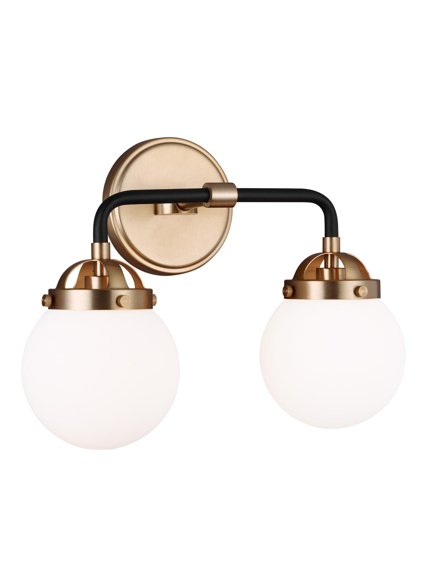 VISUAL COMFORT STUDIO, CAFE TWO LIGHT WALL / BATH, BATH VANITY LIGHT