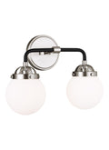 VISUAL COMFORT STUDIO, CAFE TWO LIGHT WALL / BATH, BATH VANITY LIGHT