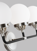 VISUAL COMFORT STUDIO, CAFE THREE LIGHT WALL / BATH, BATH VANITY LIGHT
