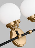 VISUAL COMFORT STUDIO, CAFE FOUR LIGHT WALL / BATH, BATH VANITY LIGHT