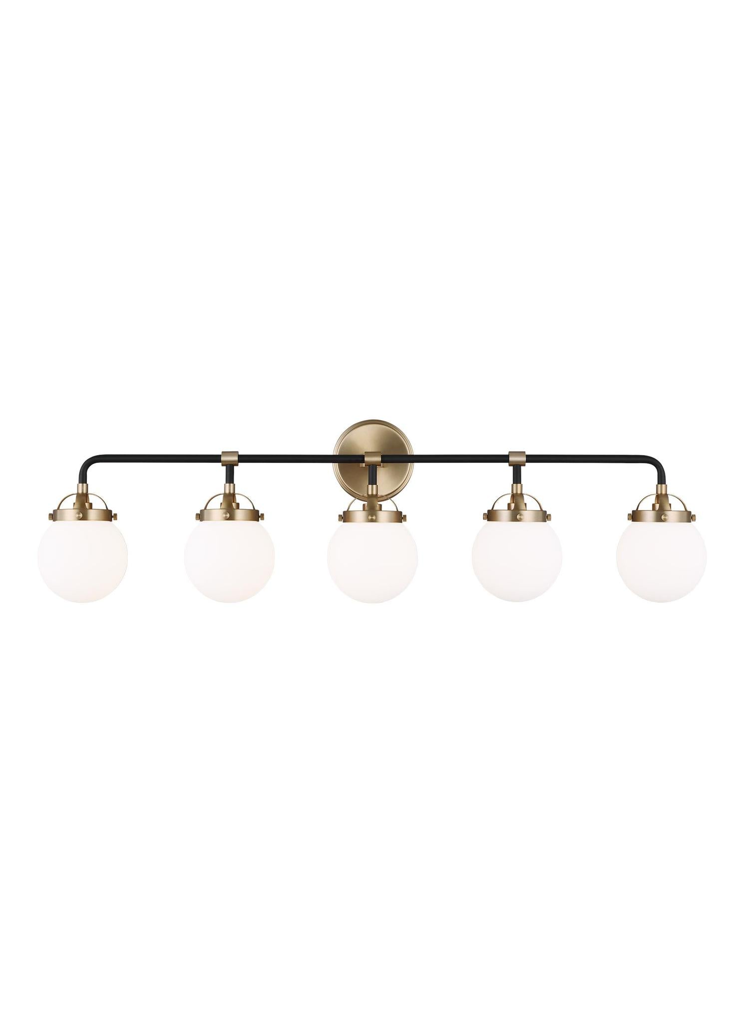 VISUAL COMFORT STUDIO, CAFE FIVE LIGHT WALL / BATH, BATH VANITY LIGHT