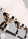 VISUAL COMFORT STUDIO, CAFE FIVE LIGHT WALL / BATH, BATH VANITY LIGHT