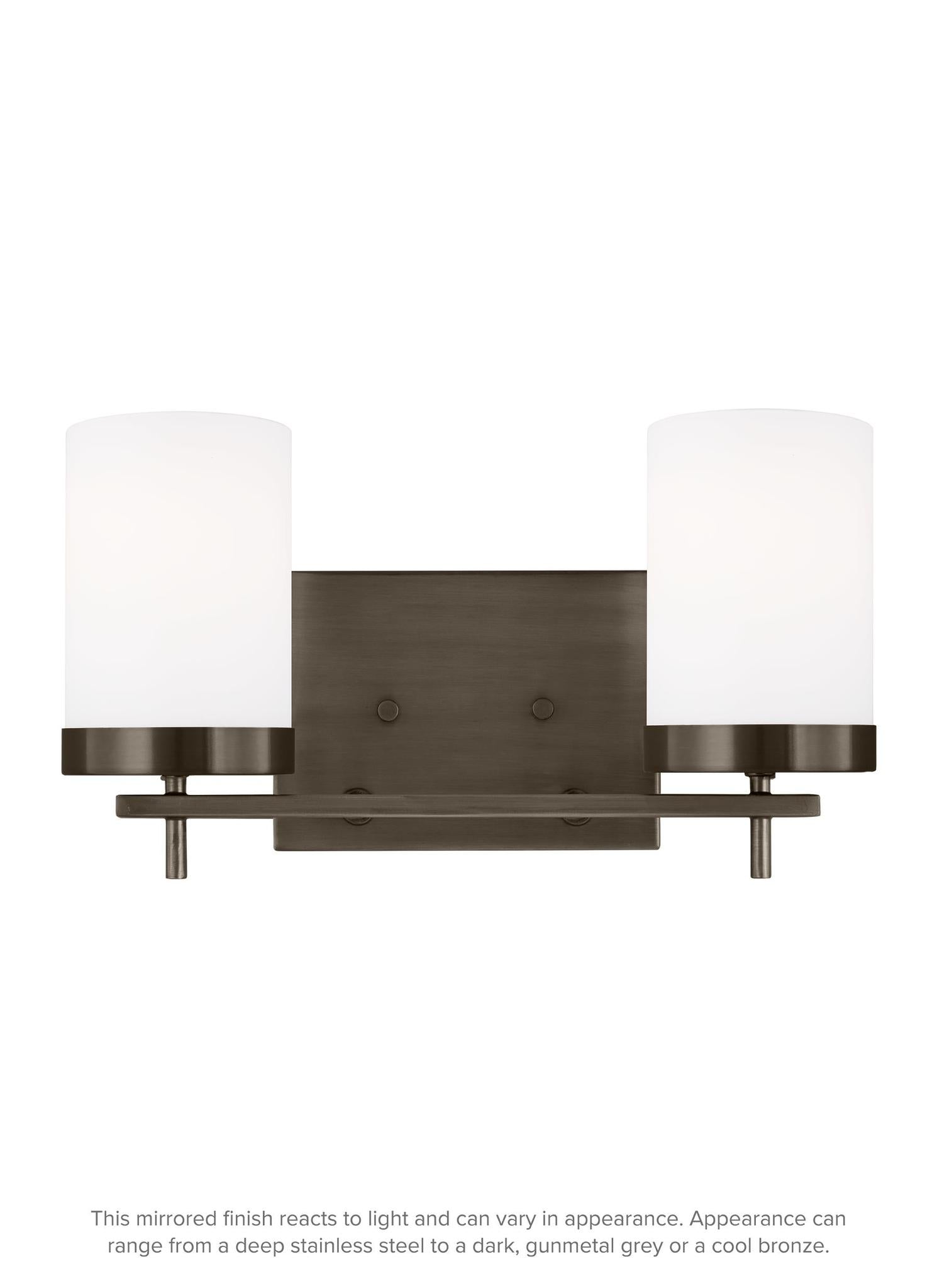 VISUAL COMFORT STUDIO, ZIRE TWO LIGHT BATH, BATH VANITY LIGHT