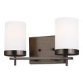 VISUAL COMFORT STUDIO, ZIRE TWO LIGHT BATH, BATH VANITY LIGHT