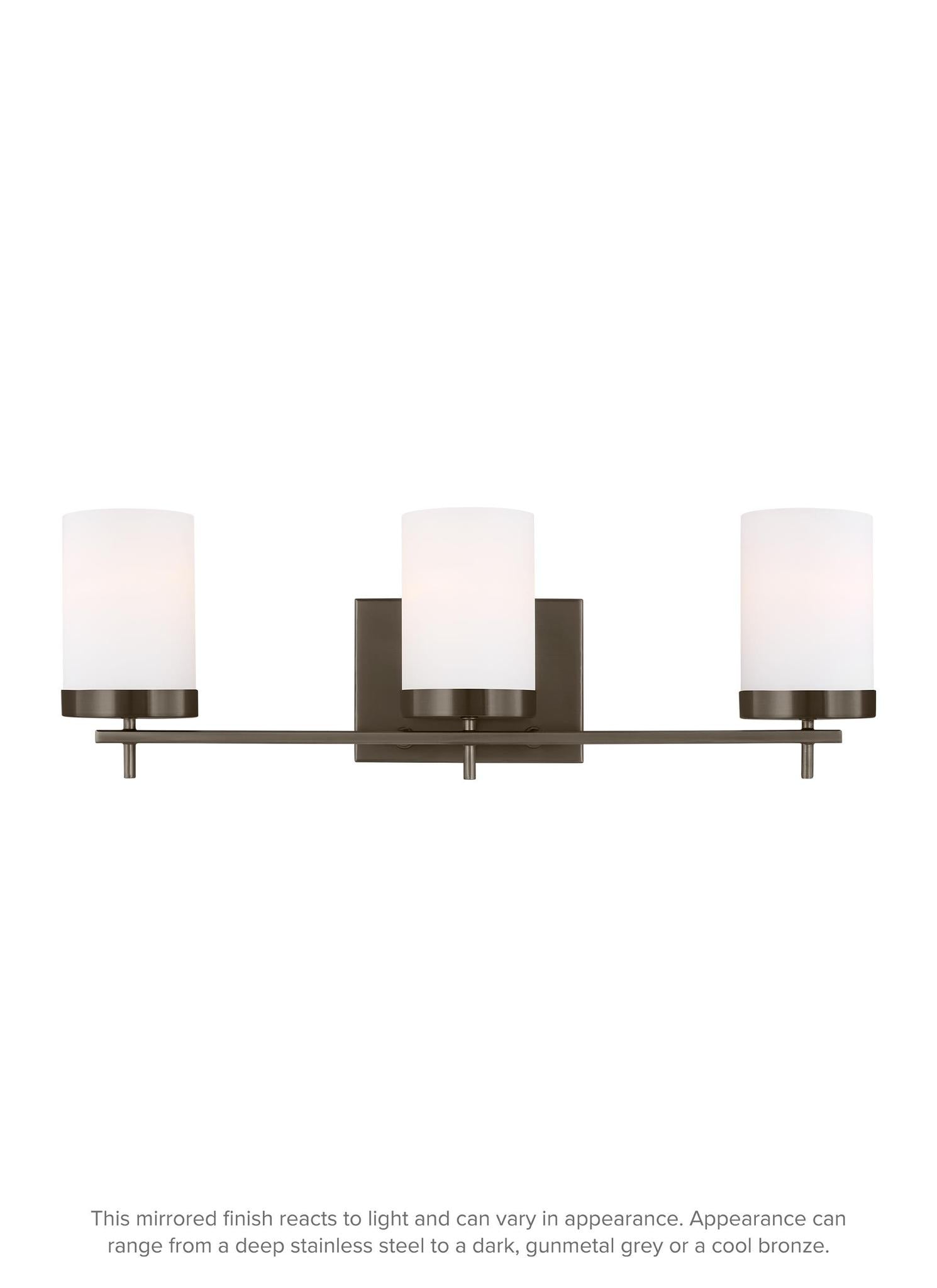 VISUAL COMFORT STUDIO, ZIRE THREE LIGHT BATH, BATH VANITY LIGHT