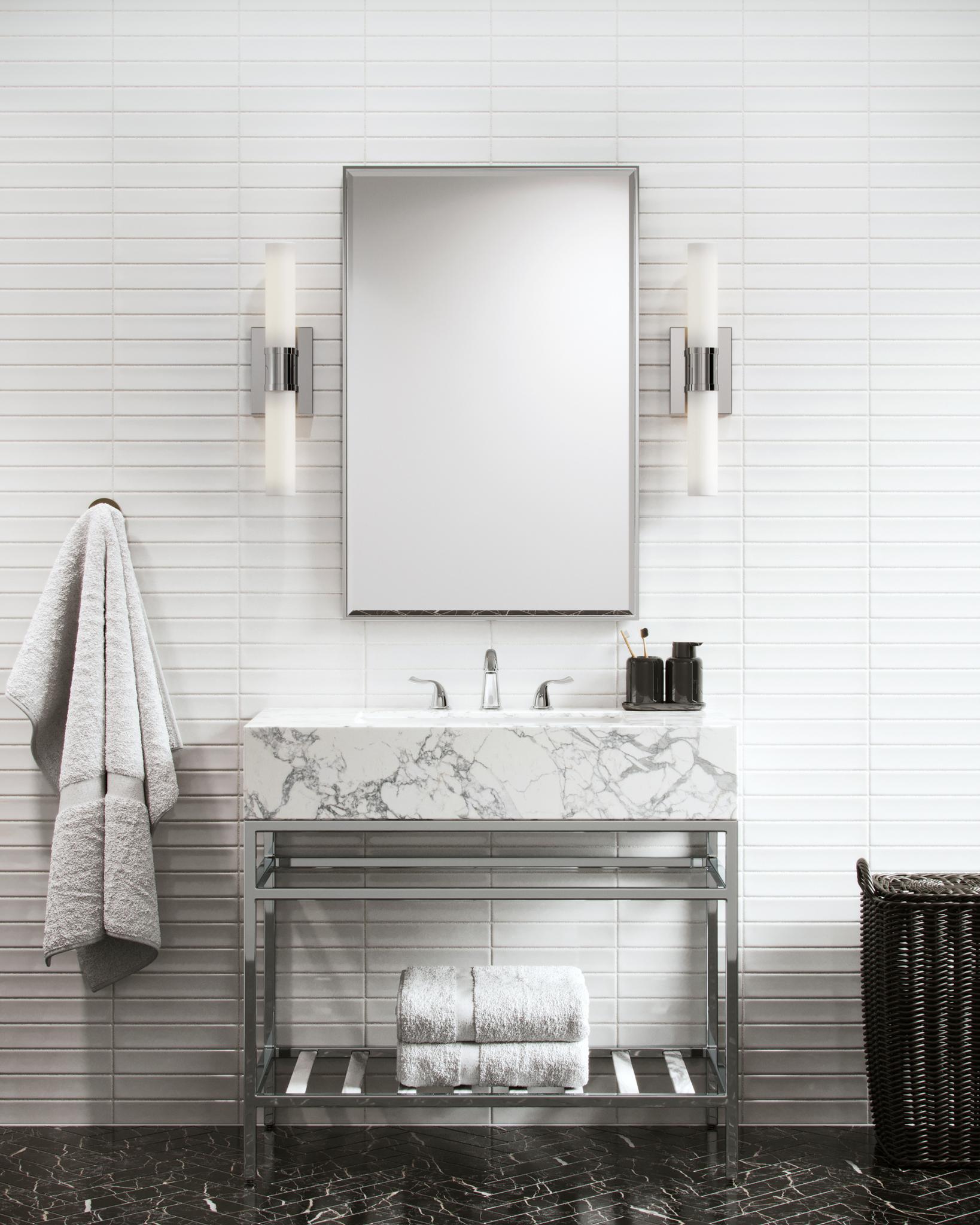 VISUAL COMFORT STUDIO, KEATON TWO LIGHT WALL / BATH, BATH VANITY LIGHT