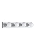 GENERATION LIGHTING, CENTER STAGE FOUR LIGHT WALL / BATH, BATH VANITY LIGHT