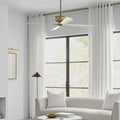 VISUAL COMFORT & CO., SUBWAY CEILING FAN, INDOOR CEILING FANS