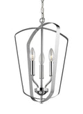 GENERATION LIGHTING, ROMEE THREE LIGHT HALL / FOYER, PENDANT LIGHT