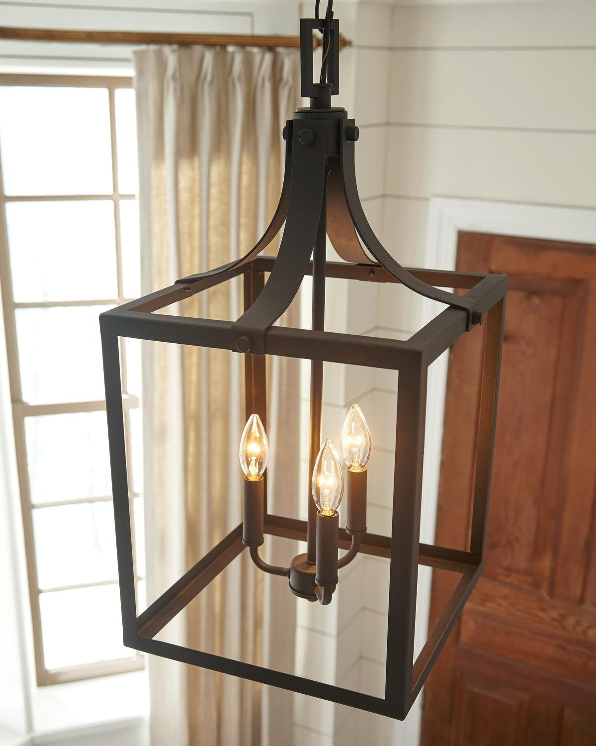 GENERATION LIGHTING, LABETTE THREE LIGHT HALL / FOYER, PENDANT LIGHT