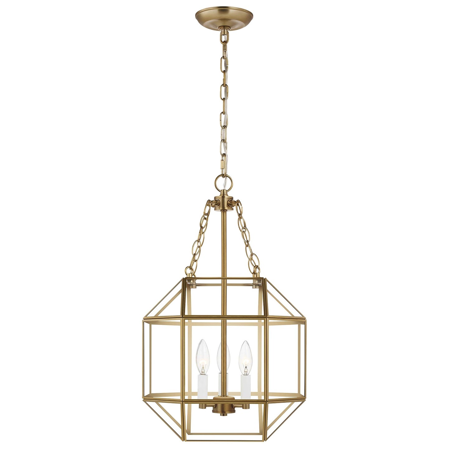 VISUAL COMFORT & CO., MORRISON THREE LIGHT LANTERN, PENDANT LIGHT