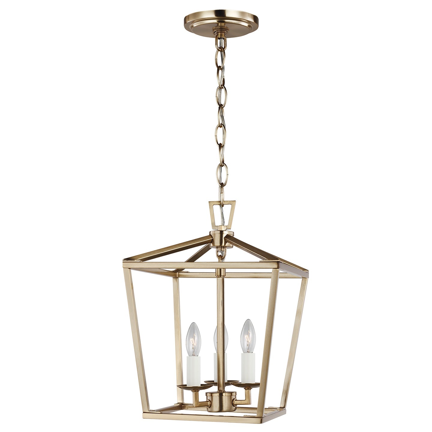 VISUAL COMFORT & CO., DIANNA THREE LIGHT MINI LANTERN, PENDANT LIGHT