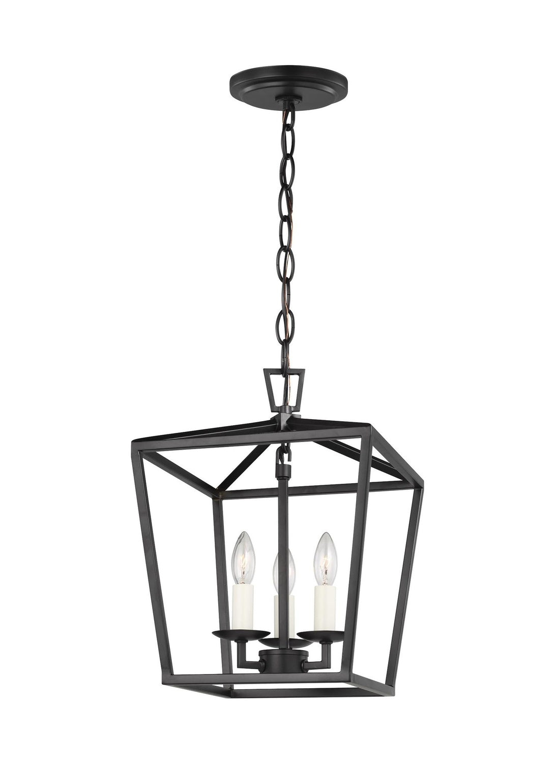 VISUAL COMFORT & CO., DIANNA THREE LIGHT MINI LANTERN, PENDANT LIGHT