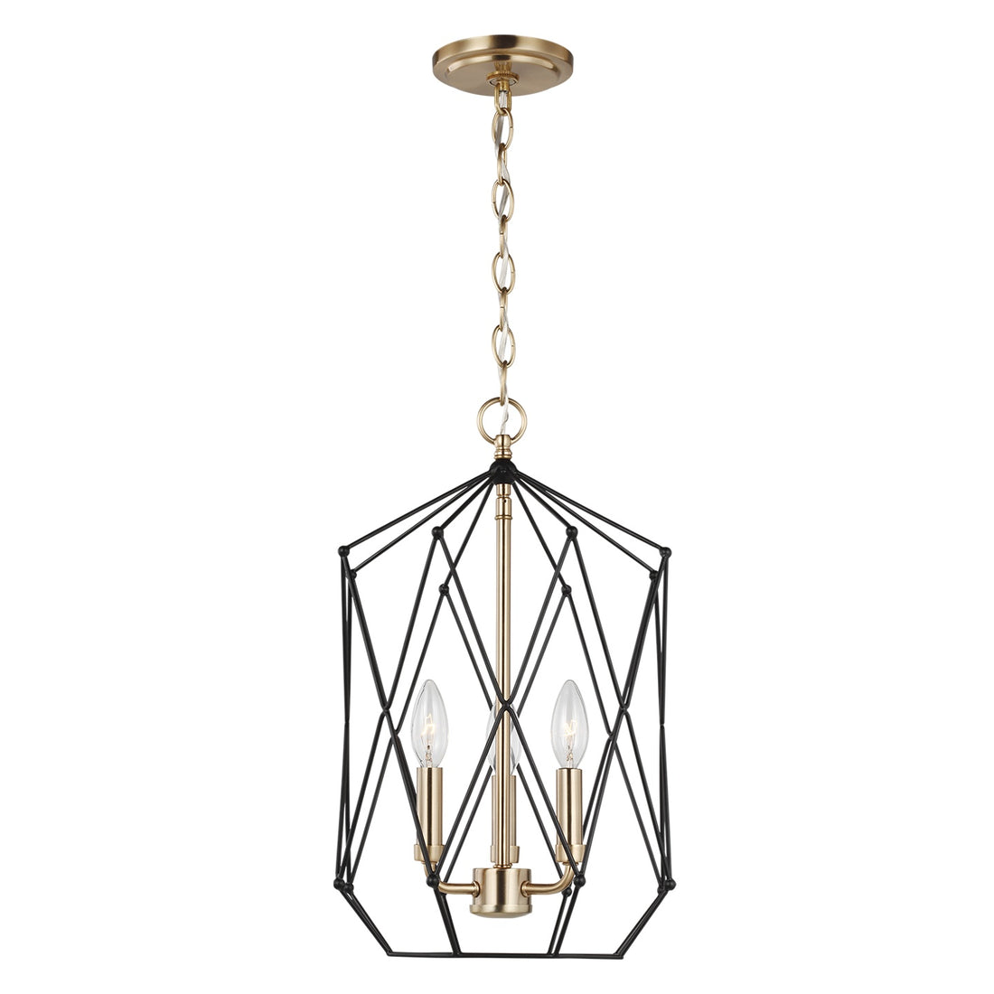VISUAL COMFORT & CO., ZARRA THREE LIGHT LANTERN, PENDANT LIGHT