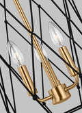 VISUAL COMFORT STUDIO, ZARRA THREE LIGHT LANTERN, PENDANT LIGHT