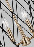 VISUAL COMFORT STUDIO, ZARRA THREE LIGHT LANTERN, PENDANT LIGHT