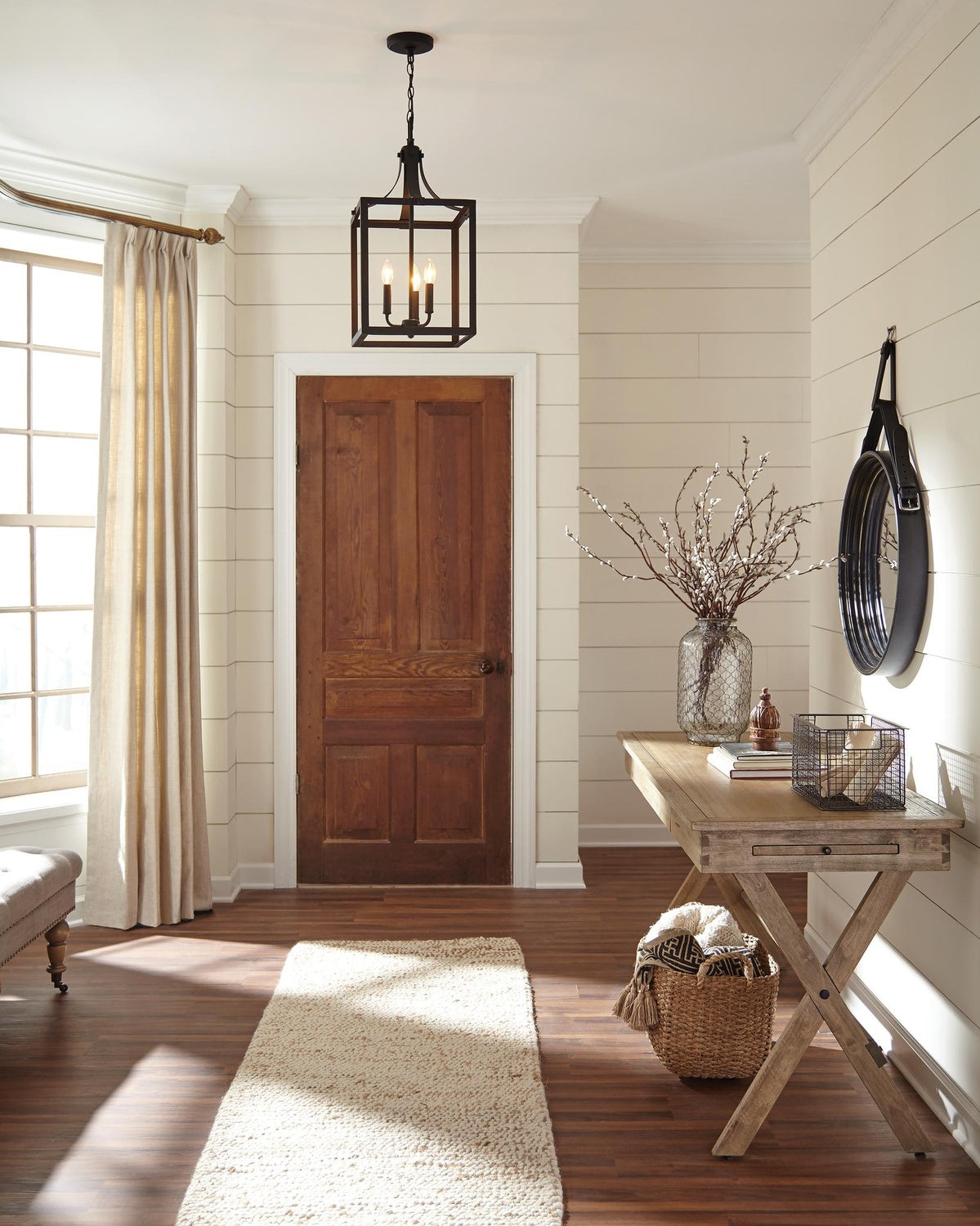 GENERATION LIGHTING, LABETTE THREE LIGHT HALL / FOYER, PENDANT LIGHT