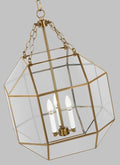 VISUAL COMFORT & CO., MORRISON THREE LIGHT LANTERN, PENDANT LIGHT