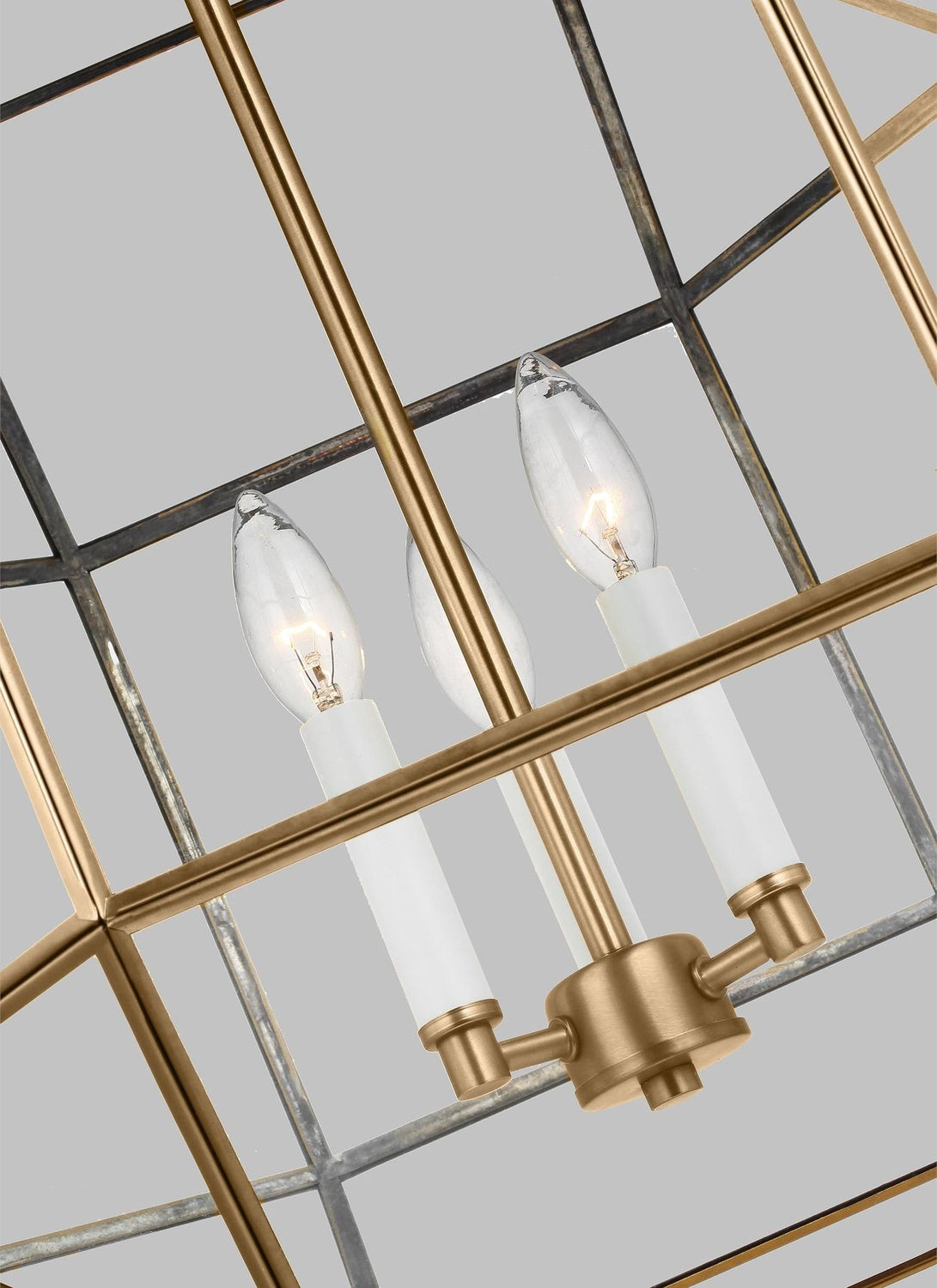 VISUAL COMFORT & CO., MORRISON THREE LIGHT LANTERN, PENDANT LIGHT