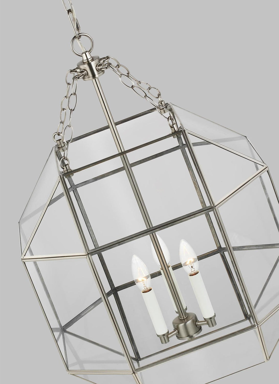 VISUAL COMFORT & CO., MORRISON THREE LIGHT LANTERN, PENDANT LIGHT