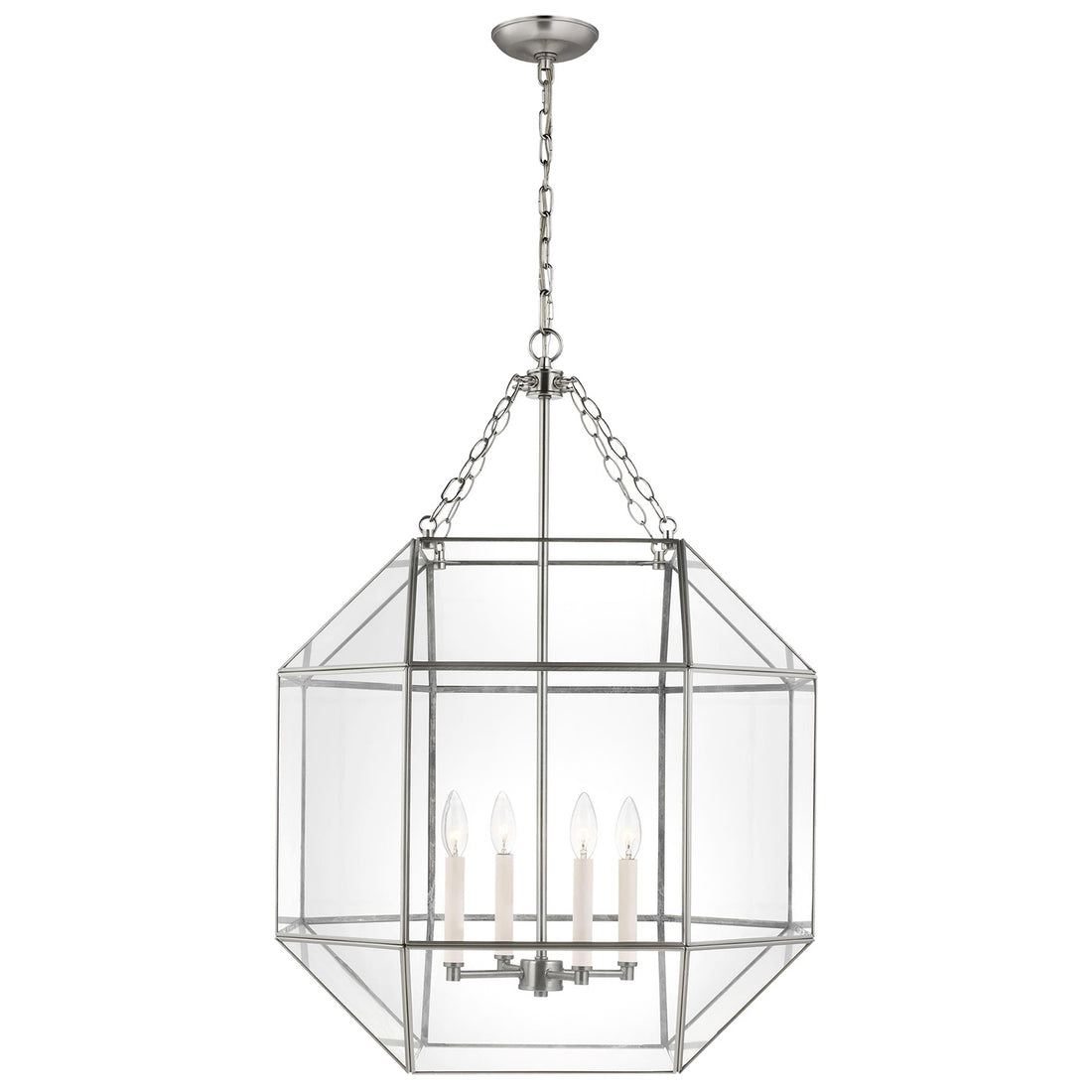 VISUAL COMFORT & CO., MORRISON FOUR LIGHT LANTERN, PENDANT LIGHT