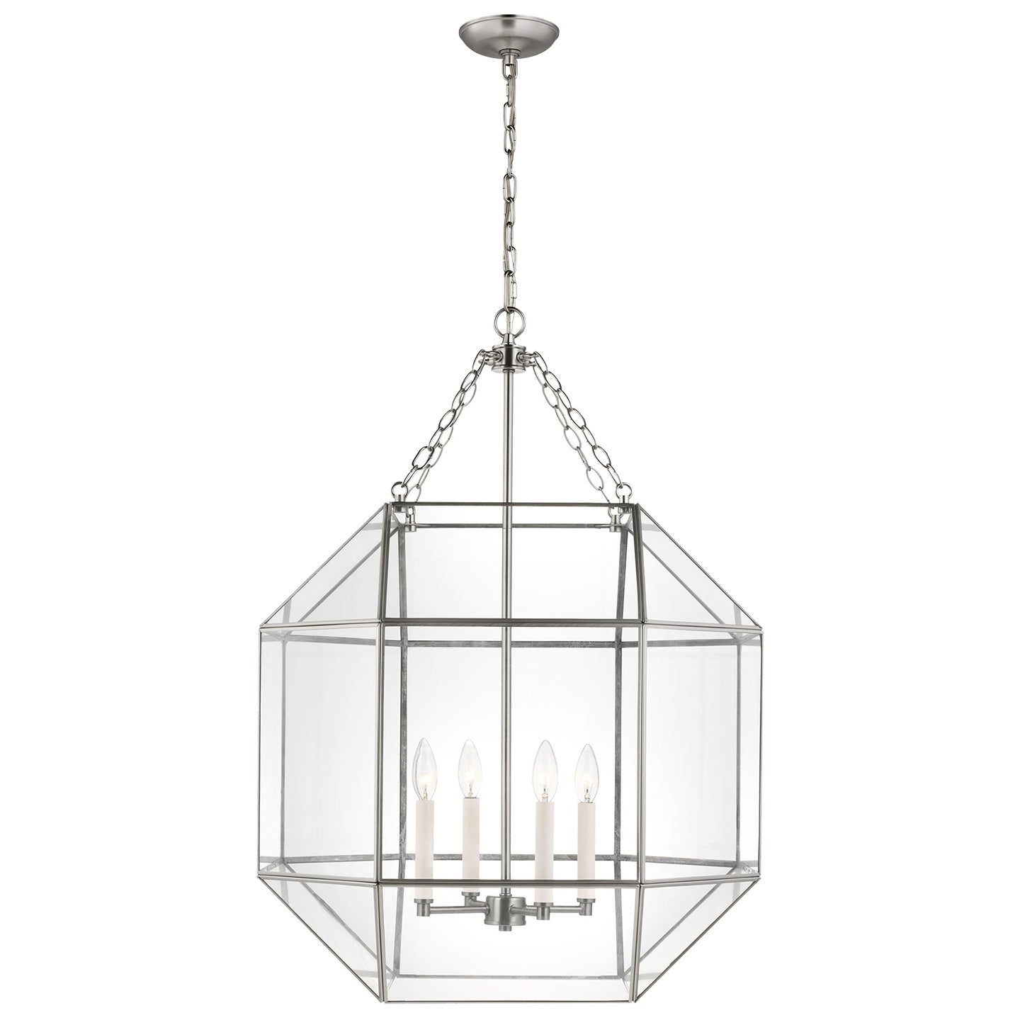 VISUAL COMFORT & CO., MORRISON FOUR LIGHT LANTERN, PENDANT LIGHT