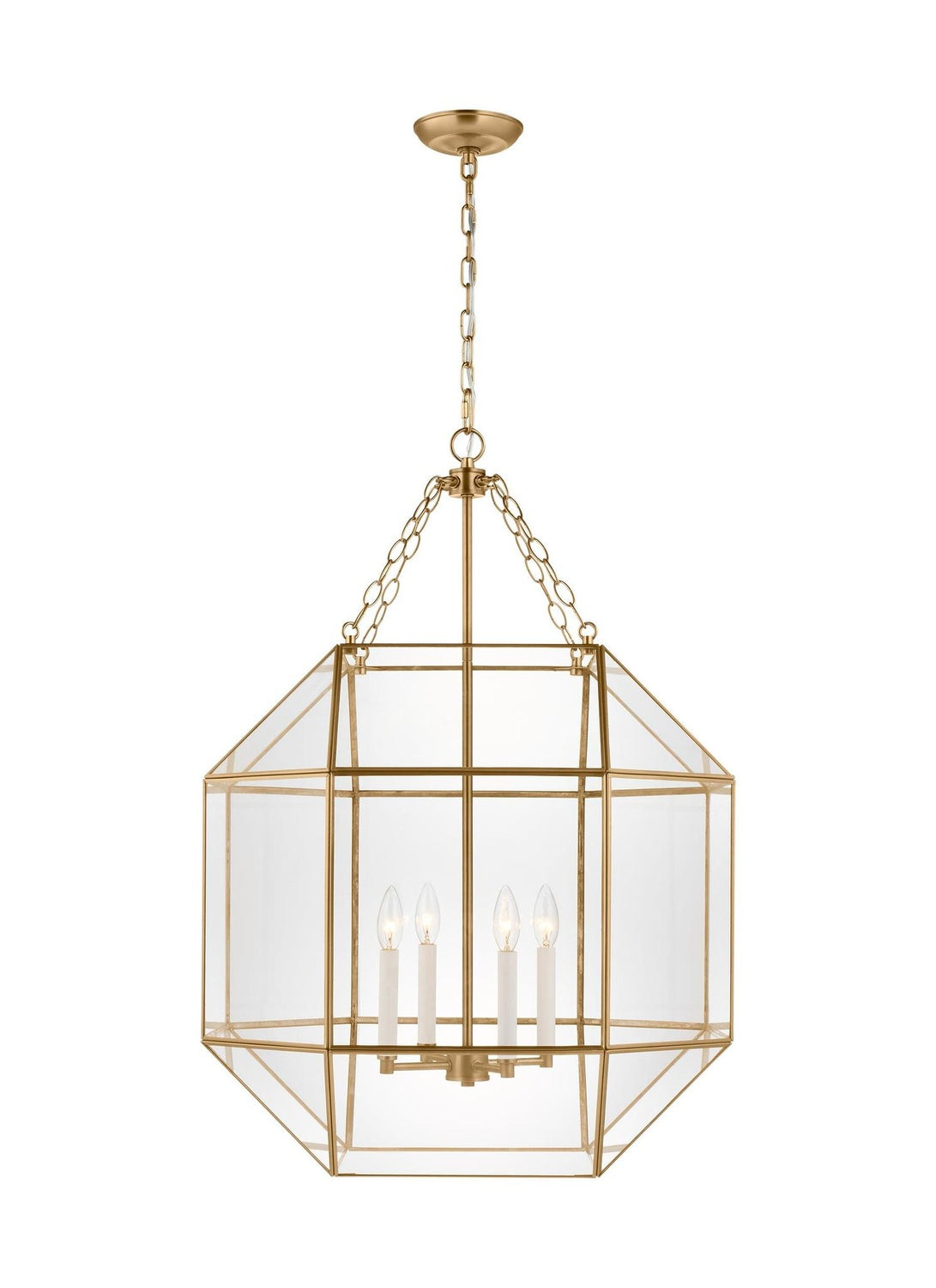 VISUAL COMFORT & CO., MORRISON FOUR LIGHT LANTERN, PENDANT LIGHT
