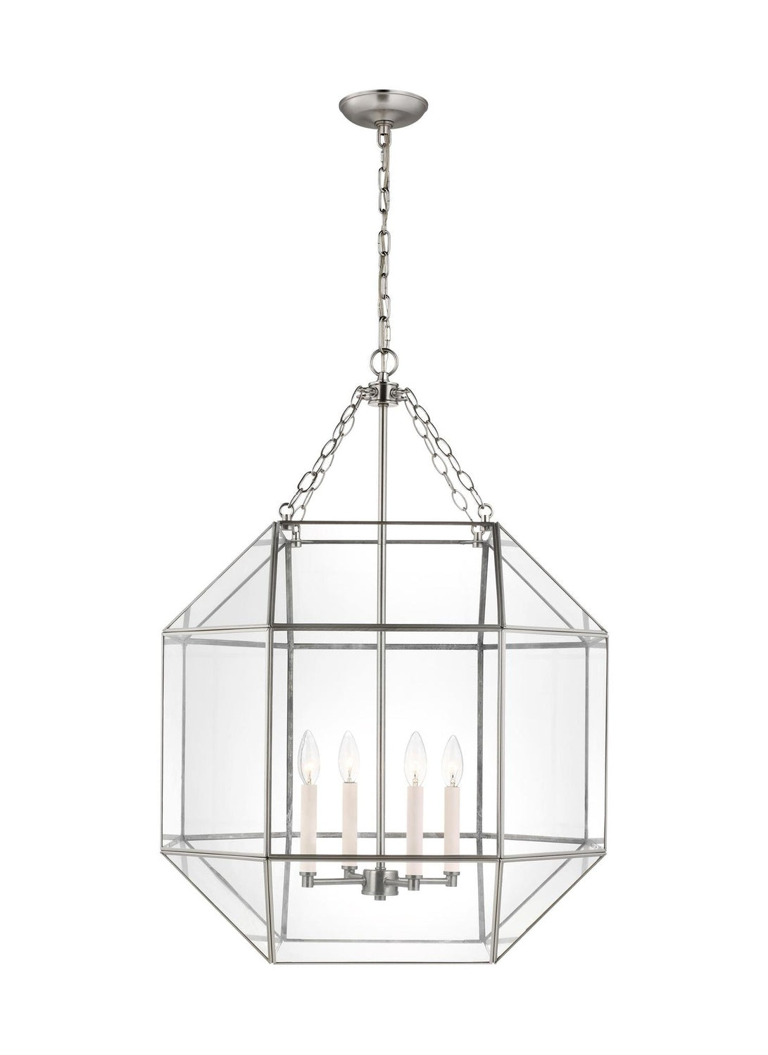 VISUAL COMFORT STUDIO, MORRISON FOUR LIGHT LANTERN, PENDANT LIGHT