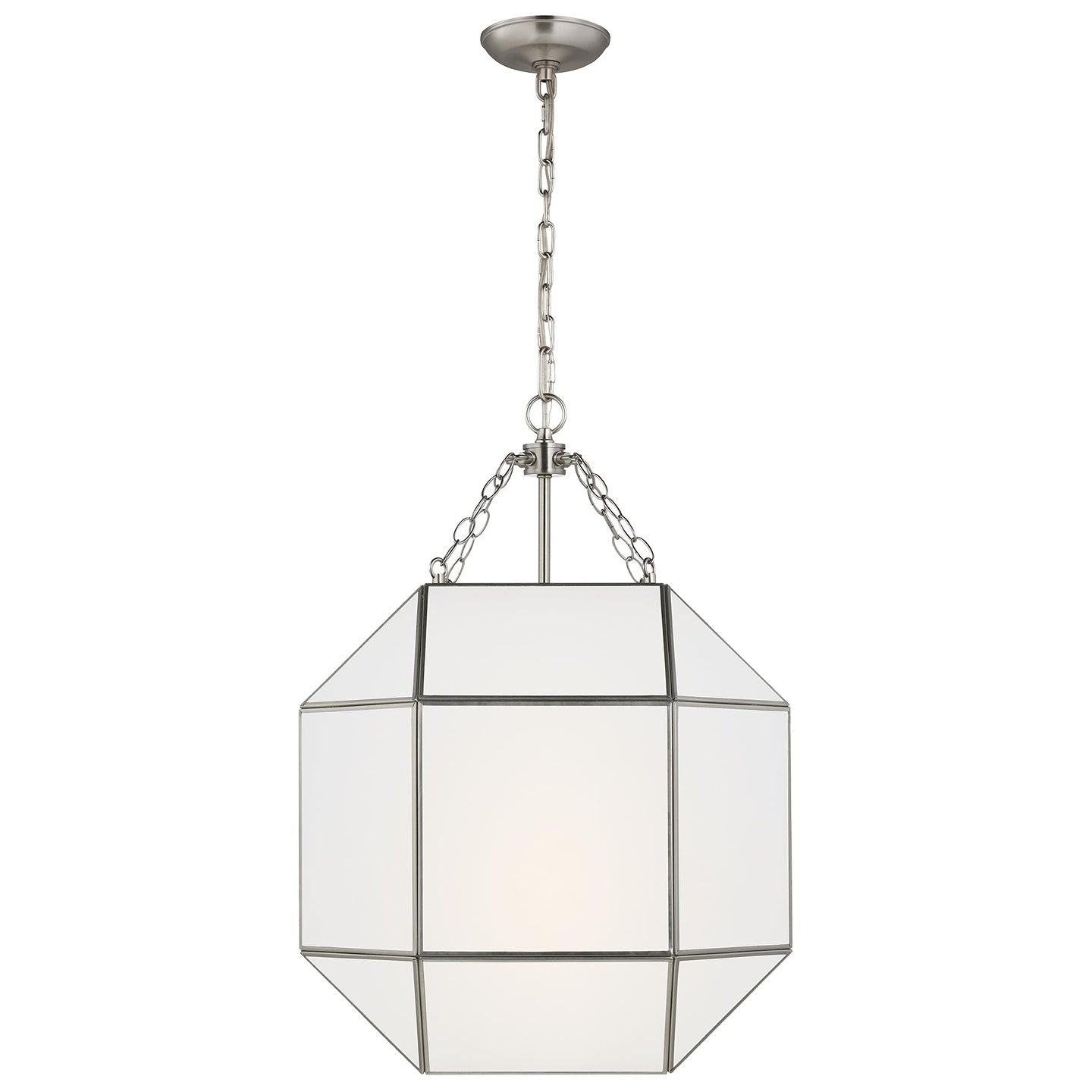 VISUAL COMFORT & CO., MORRISON THREE LIGHT LANTERN, PENDANT LIGHT