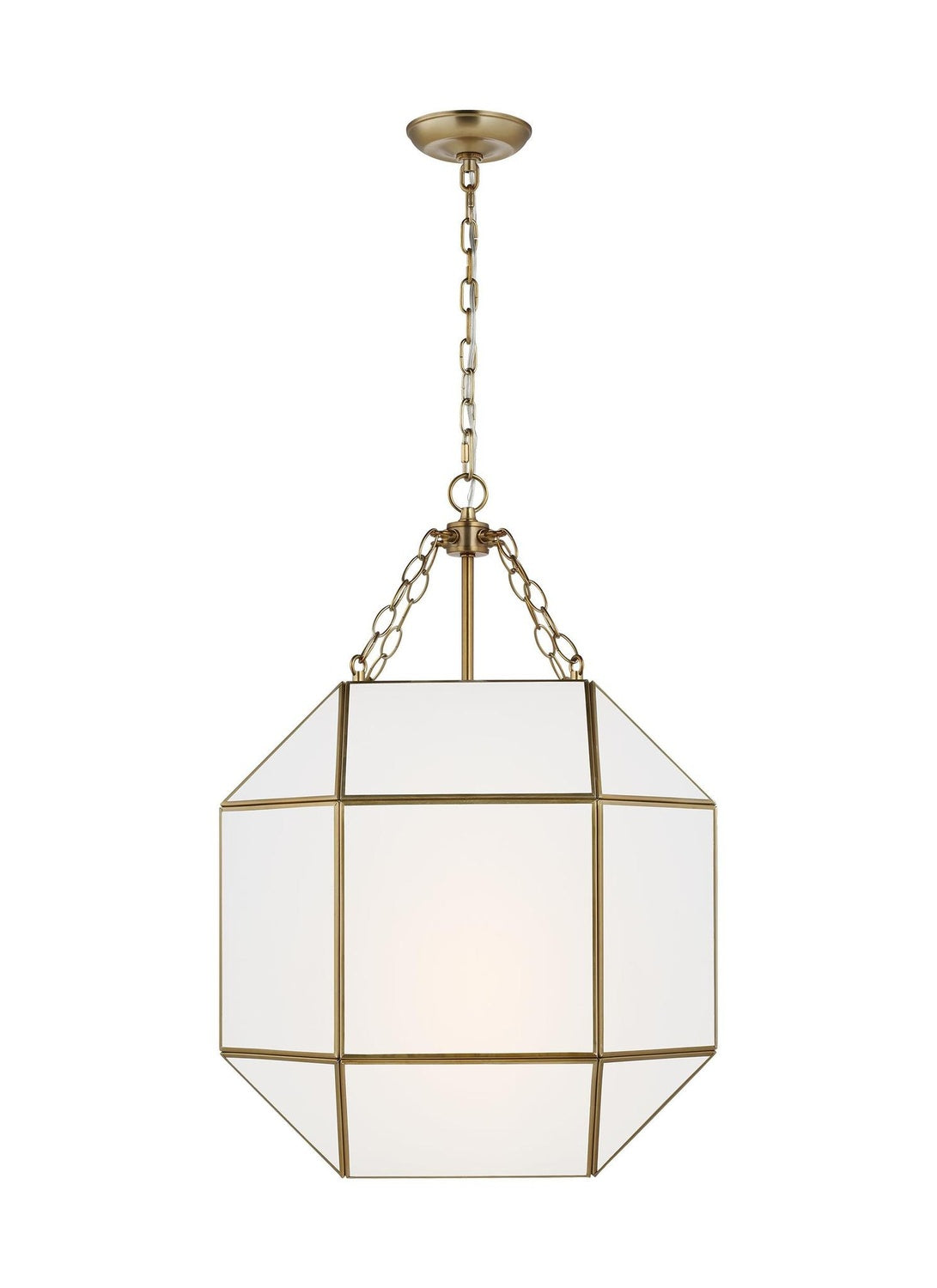 VISUAL COMFORT & CO., MORRISON THREE LIGHT LANTERN, PENDANT LIGHT