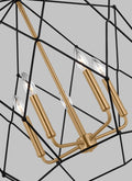 VISUAL COMFORT & CO., ZARRA FIVE LIGHT LANTERN, PENDANT LIGHT