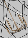 VISUAL COMFORT & CO., ZARRA FIVE LIGHT LANTERN, PENDANT LIGHT