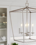 VISUAL COMFORT STUDIO, DIANNA FOUR LIGHT LANTERN, PENDANT LIGHT