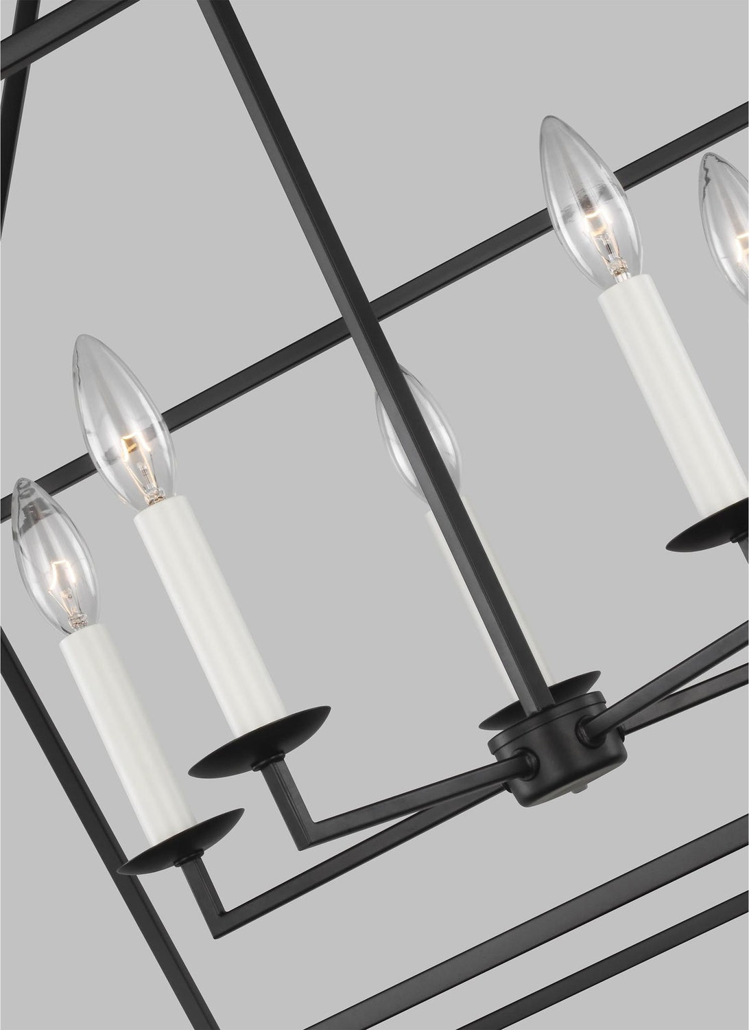 VISUAL COMFORT STUDIO, DIANNA FIVE LIGHT WIDE LANTERN, PENDANT LIGHT
