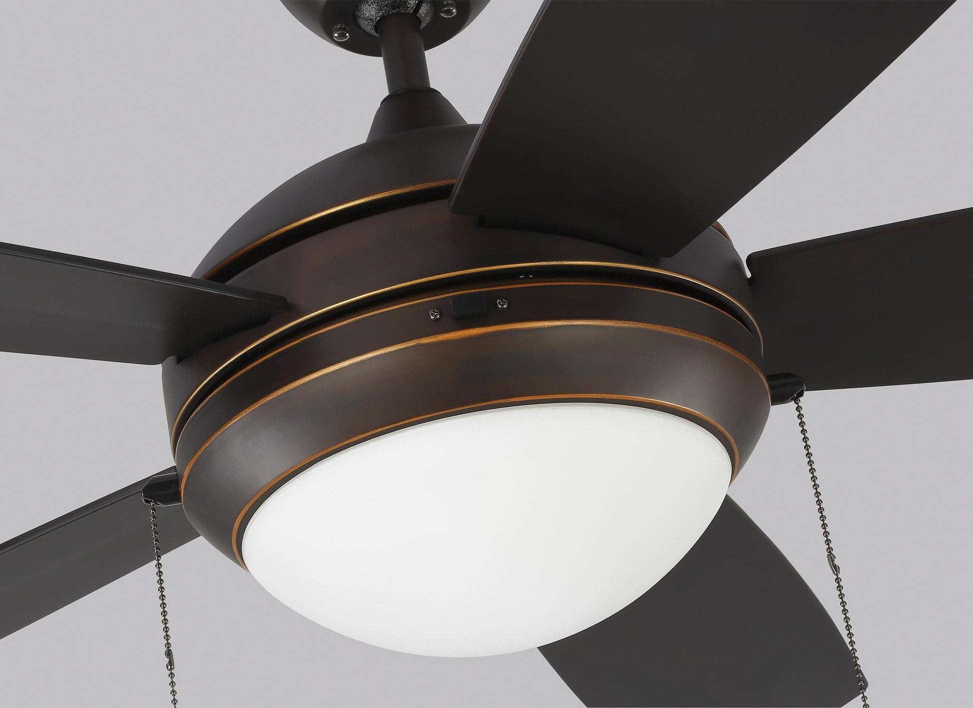 GENERATION LIGHTING, DISCUS OUTDOOR LED CEILING FAN, OUTDOOR CEILING FAN