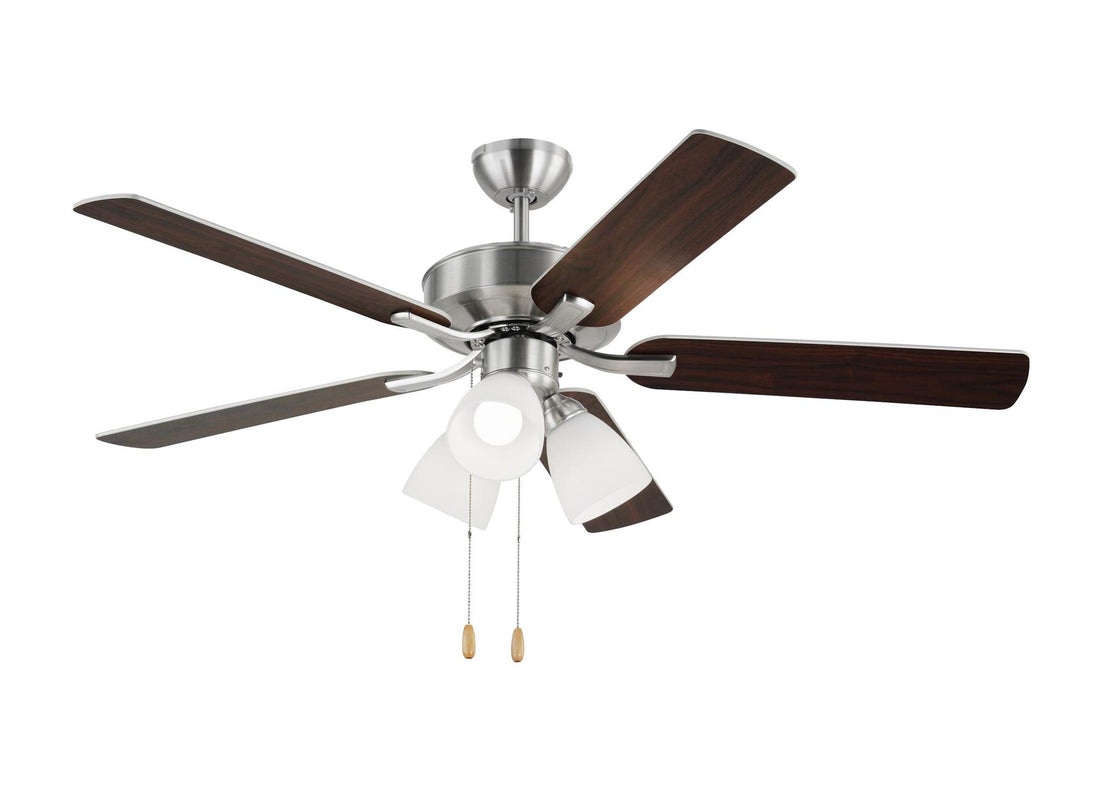 GENERATION LIGHTING, LINDEN LED 3 CEILING FAN AND FITTER LIGHT KIT, INDOOR CEILING FANS
