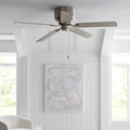 GENERATION LIGHTING, LINDEN 52 HUGGER CEILING FAN, INDOOR CEILING FANS