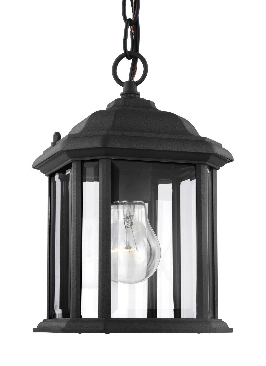 GENERATION LIGHTING, KENT ONE LIGHT OUTDOOR SEMI-FLUSH CONVERTIBLE PENDANT, OUTDOOR CEILING LIGHTS