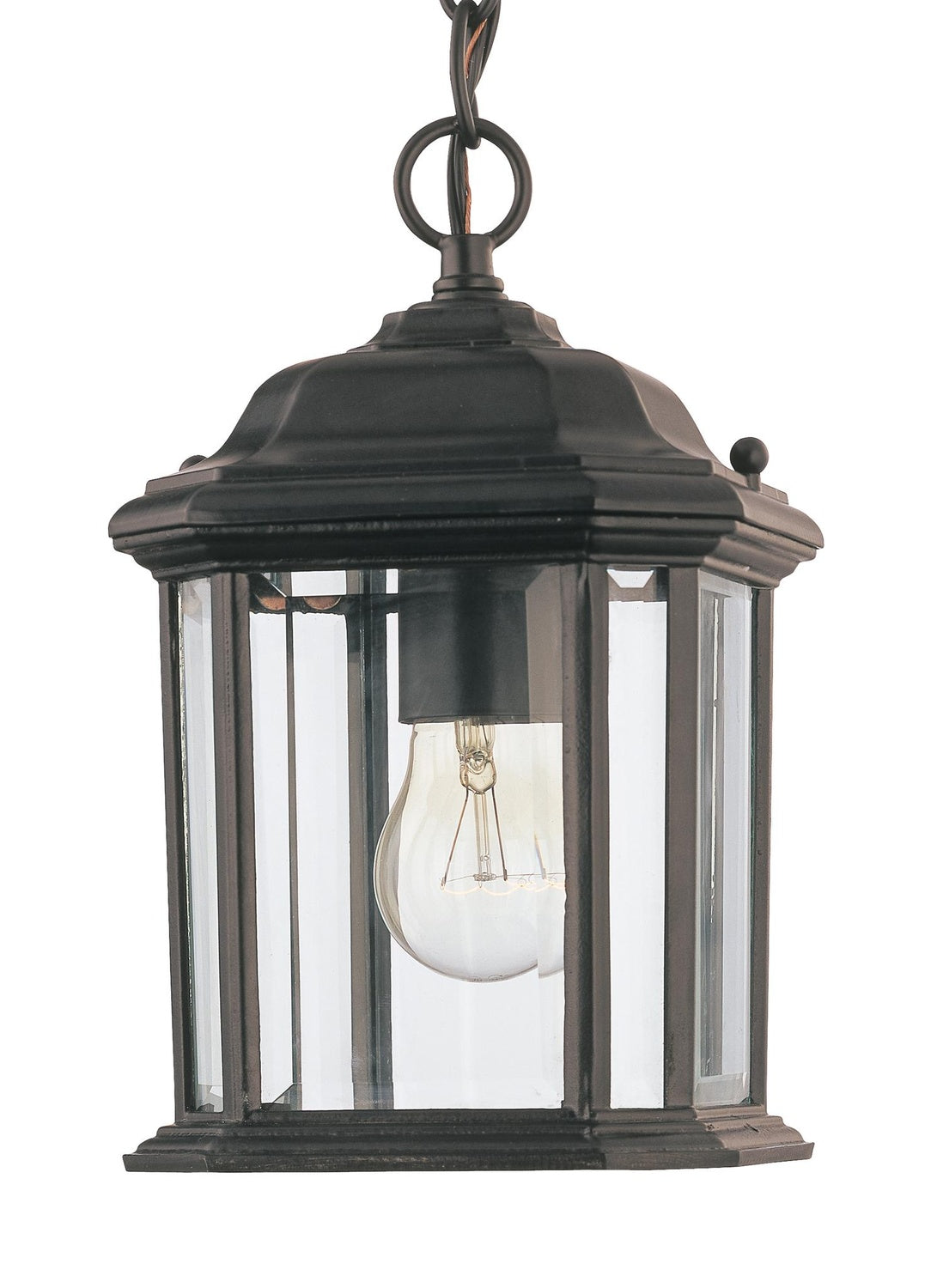 GENERATION LIGHTING, KENT ONE LIGHT OUTDOOR SEMI-FLUSH CONVERTIBLE PENDANT, OUTDOOR CEILING LIGHTS