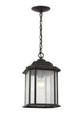 GENERATION LIGHTING, KENT ONE LIGHT OUTDOOR PENDANT, OUTDOOR CEILING LIGHTS