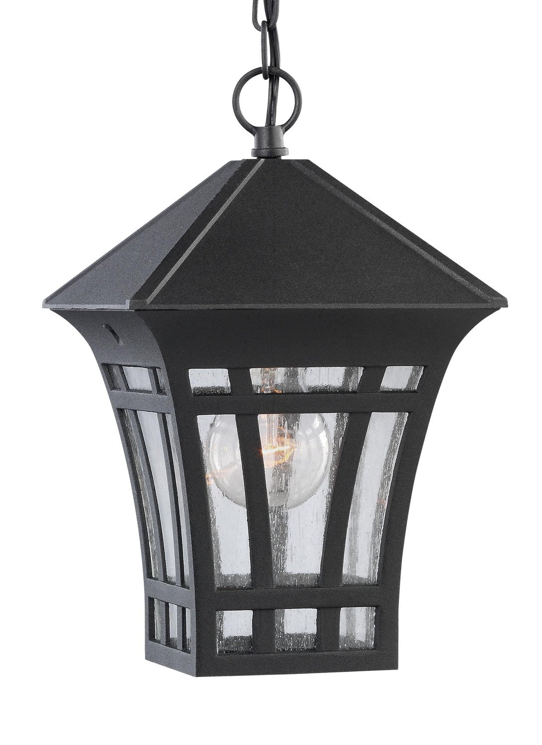 GENERATION LIGHTING, HERRINGTON ONE LIGHT OUTDOOR PENDANT, OUTDOOR CEILING LIGHTS
