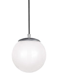 VISUAL COMFORT & CO., LEO - HANGING GLOBE ONE LIGHT PENDANT, PENDANT LIGHT